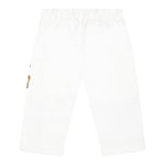 Moschino Pantalone Tinta Unita con Elastico In Vita per Bambino MUP05CX BIANCO MOSCHINO 