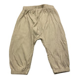 Play Up Pantalone Tinta Unita Con Elastico In Vita Beige Per Neonato