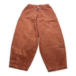 @MADILLY pantalone tuta tinta unita con elastico in vita modello a palazzo Biscotto per Bambina 01944 BISCOTTO @MADILLY 