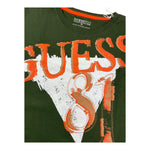 GUESS shirt girocollo tinta unita con stampa Verde per Bambino L4BI03I3Z14 VERDE GUESS 