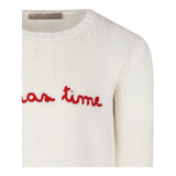 LA STUPENDERIA maglia tinta unita con stampa Panna per Bambino WCPL21 PANNA LA STUPENDERIA 