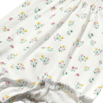 Mayoral Pagliaccetto Tinta Unita con Fantasia Fiori per Neonata JEJJ BIANCO MAYORAL 