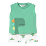 Mayoral Completo 2 Pezzi Canotte-Bermuda per Neonato 1625 VERDE MAYORAL 