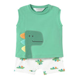 Mayoral Completo 2 Pezzi Canotte-Bermuda per Neonato 1625 VERDE MAYORAL 