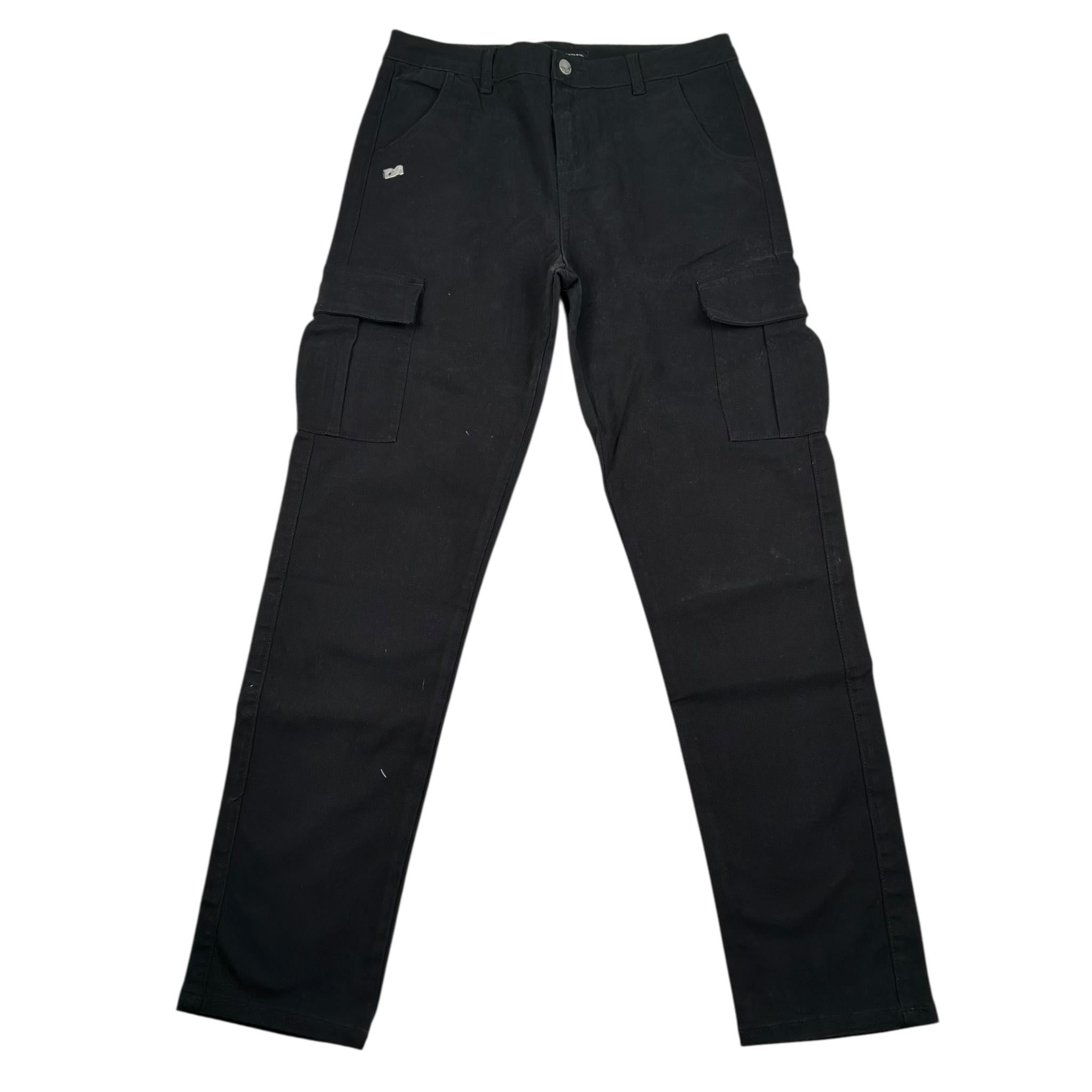 Daniele Alessandrini Pantalone Tinta Unita con Tasconi per Bambino DNAL NERO DANIELE ALESSANDRINI 