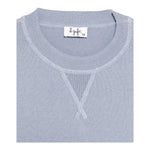 Il Gufo Maglia Girocollo Tinta Unita per Bambina P25MA479EM110 AZZURRO POLVERE IL GUFO 