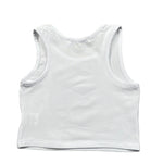 Mousse Canotta Tinta Unita con Stampa per Neonata UNILEOOO BIANCO MOUSSE 