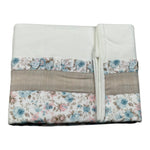 Baby Vip Coperta Tinta Unita con Stampe per Neonata T1325 BIANCO BABY VIP 