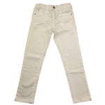 Liu Jo Pantalone Tinta Unita con Girovita Regolabile per Bambina K19087 BIANCO LIU JO 