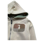 Trussardi Felpa con Zip E Cappuccio Tinta Unita per Neonato TIP26065FE BEIGE TRUSSARDI 