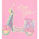 Billieblush T-Shirt Tinta Unita con Stampa Paillettes per Neonata U20950X ROSA BillIEBLUSH 