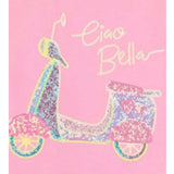 Billieblush T-Shirt Tinta Unita con Stampa Paillettes per Neonata U20950X ROSA BillIEBLUSH 
