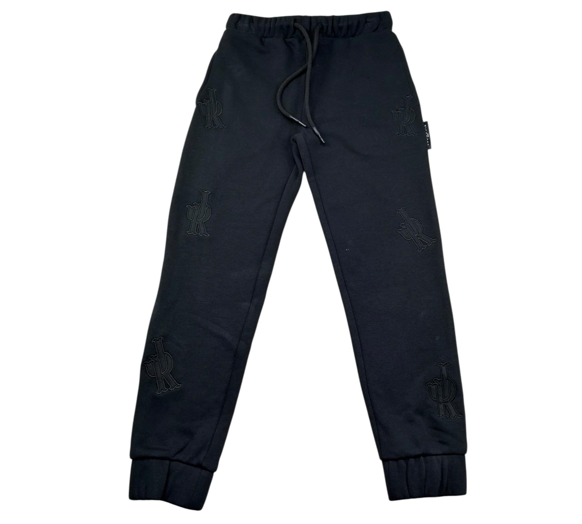 John Richmond Pantalone Tuta Tinta Unita per Bambino RBP26102PA NERO JOHN RICHMOND 