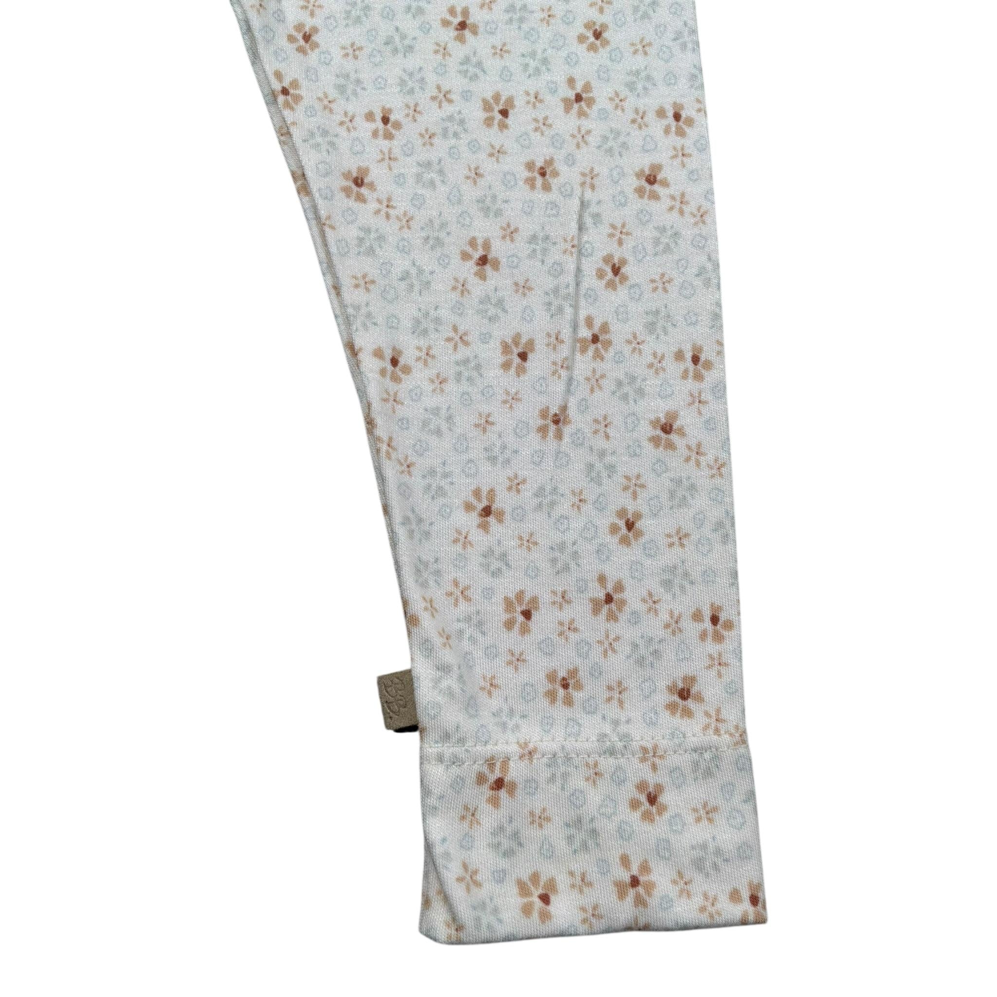 Bamboom+Babies Leggins Tinta Unita con Stampe per Neonata 867 PANNA BAMBOOM+BABIES 