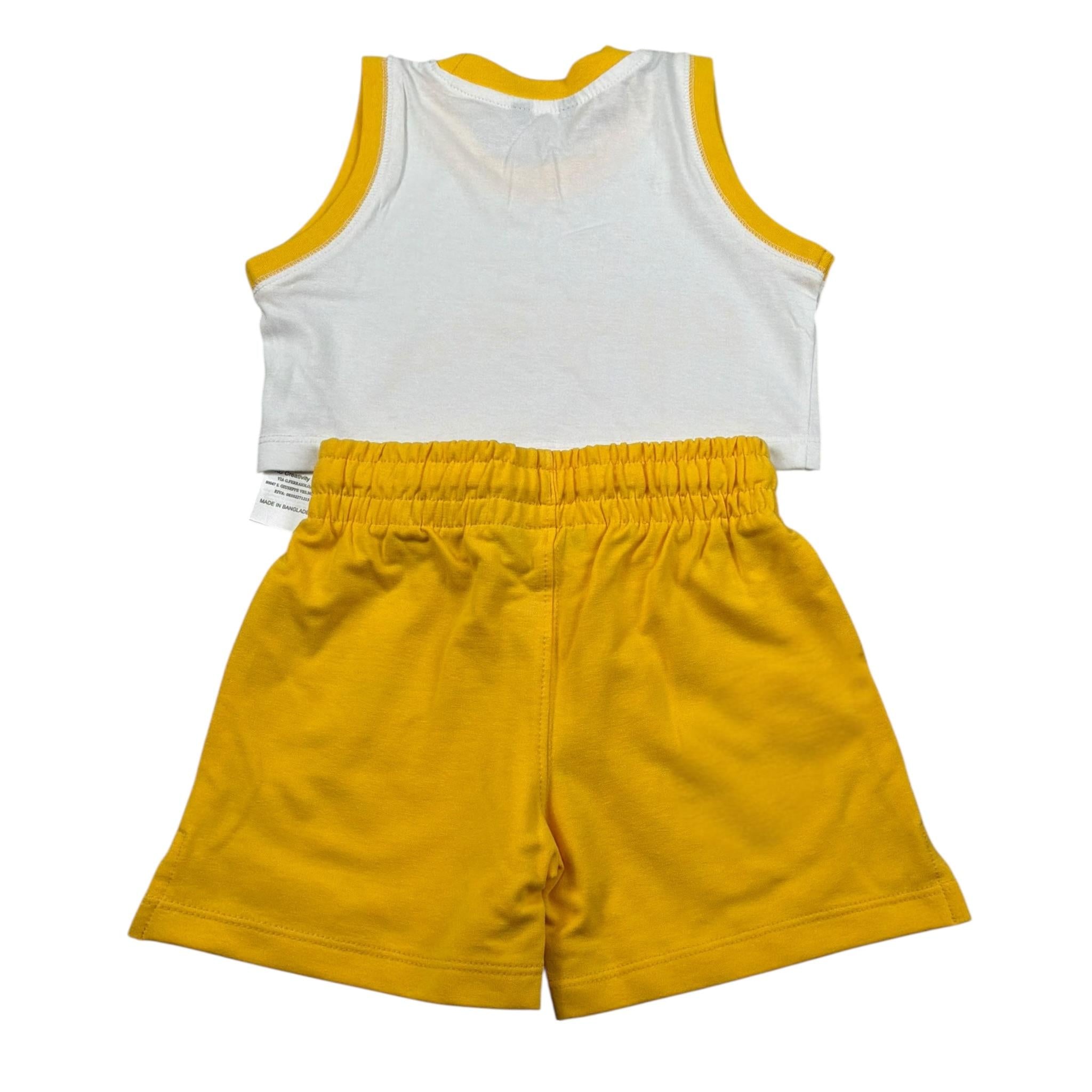 Refrigiwear Completo 2 Pezzi Top-Short per Neonata RG1471W25XXX GIALLO REFRIGIWEAR 