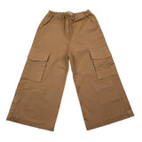 Zhoe & Tobiah Pantalone Tinta Unita con Elastico In Vita per Bambina J&P4FJ BEIGE ZHOE & TOBIAH 