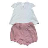 Mayoral Completo 2 Pezzi Canotta-Culotte per Neonata 1663X BIANCO/ROSA MAYORAL 