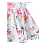 Monnalisa Camicia Giromanica Tinta Unita con Stampa per Neonata 31C301 BIANCO MONNALISA 