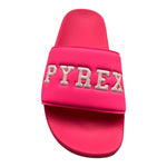 Pyrex Ciabatta Tinta Unita con Logo per Bambina 028297 ROSA FLUO PYREX 
