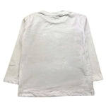 MOUSSE shirt girocollo tinta unita con stampa mario Bianco per Bambino HKNTL368WJ BIANCO MOUSSE 