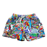 Saint Barth Costume Tinta Unita con Stampa per Bambino JEAMARVEL BIANCO SAINT BARTH 