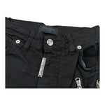 Do Not Conform Bermuda In Denim Tinta Unita con Girovita Regolabile per Bambino TAN007 NERO DO NOT CONFORM 