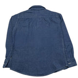 NUPKEET camicia manica lunga tinta unita Blu per Bambino 34NK539 BLU NUPKEET 