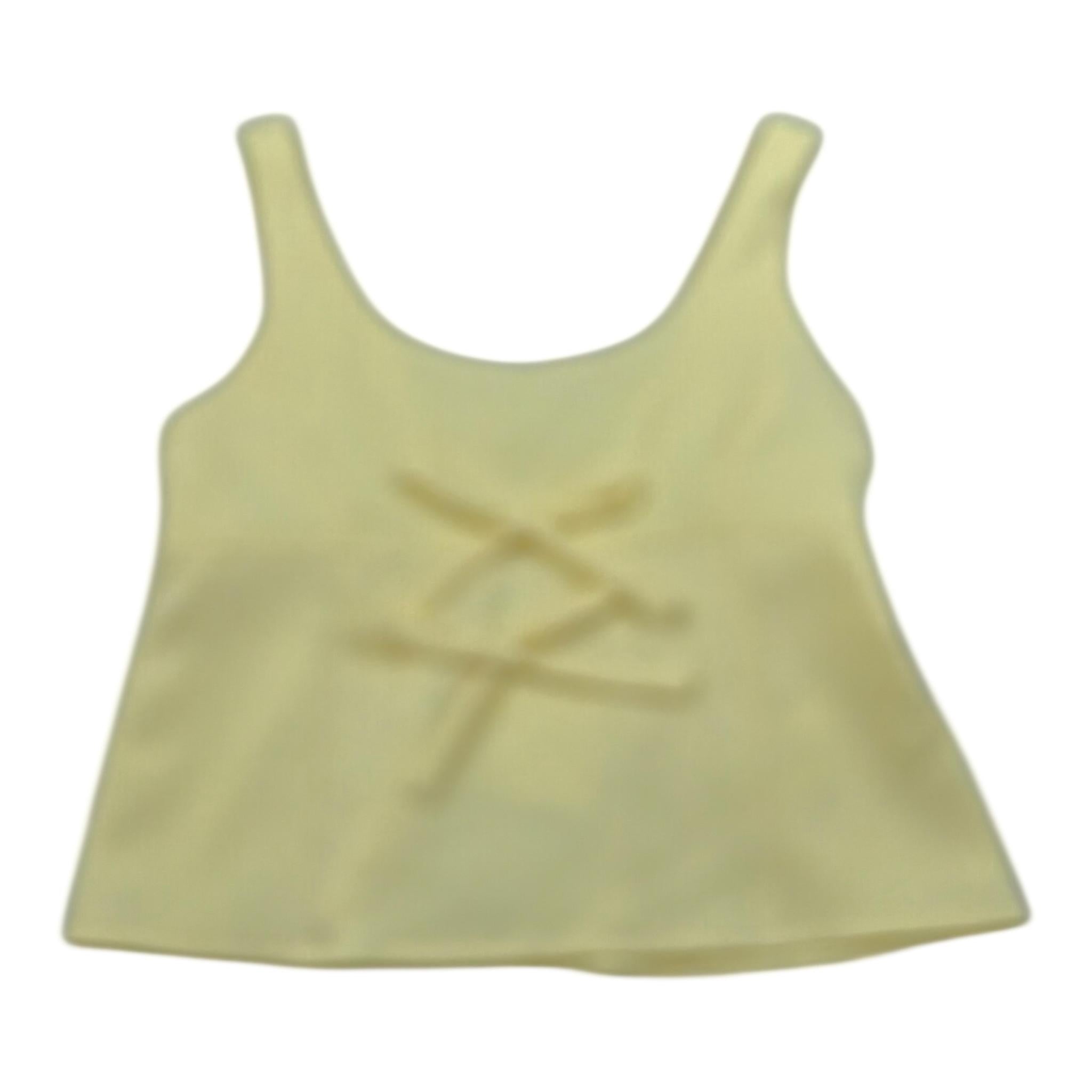Lu Lu By Miss Grant Top Giromanica Tinta Unita per Bambina LL3399 GIALLO LU LU BY MISS GRANT 