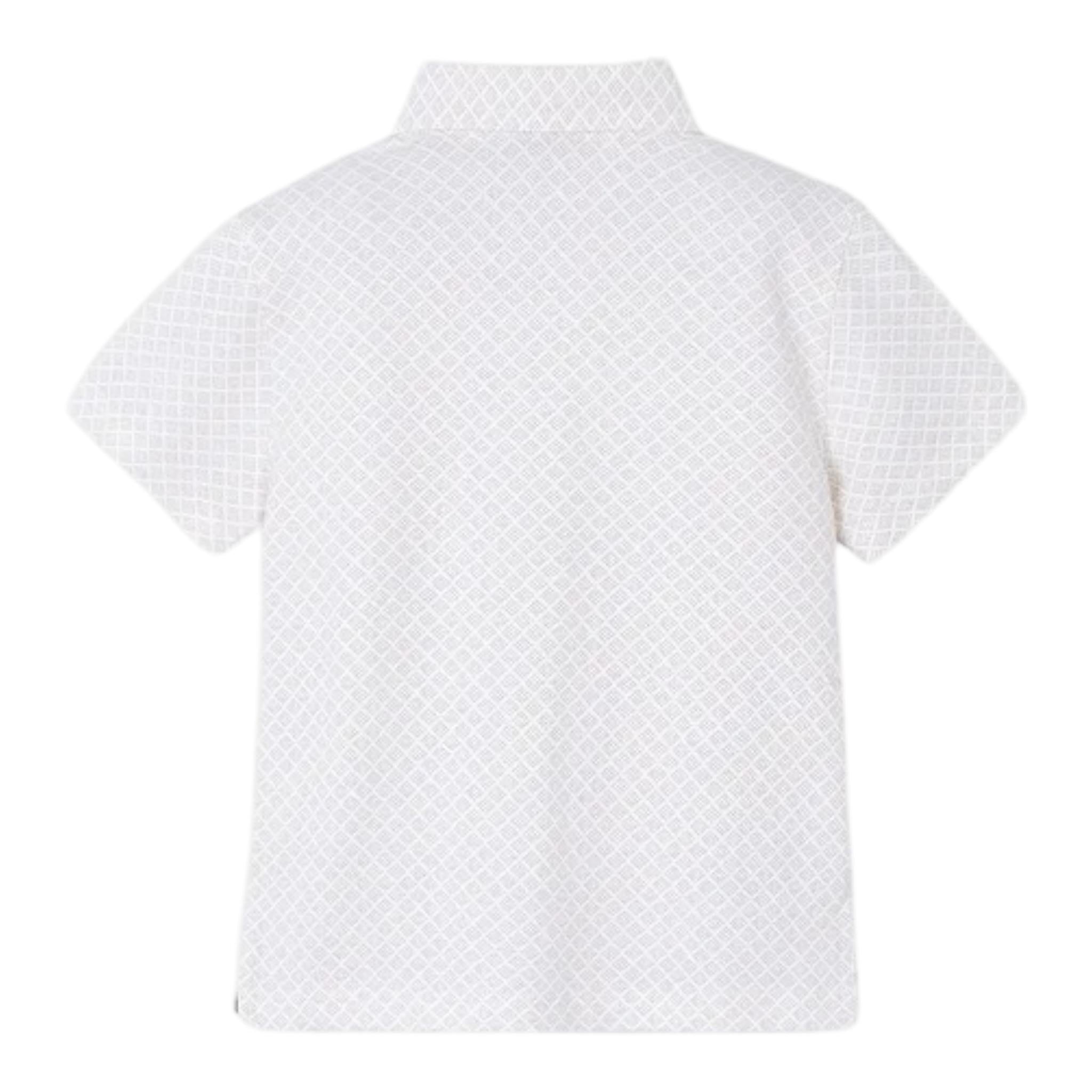 Mayoral Camicia Tinta Unita con Microfantasia per Bambino 3101 PANNA MAYORAL 