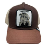 GOORIN BROS berretto tinta unita con ricamo cane Marrone per Bambino 201001 MARRONE GOORIN BROS 