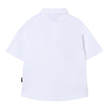 Aspesi Polo Mezza Manica Tinta Unita per Bambino S25005PCM0122 BIANCO ASPESI 