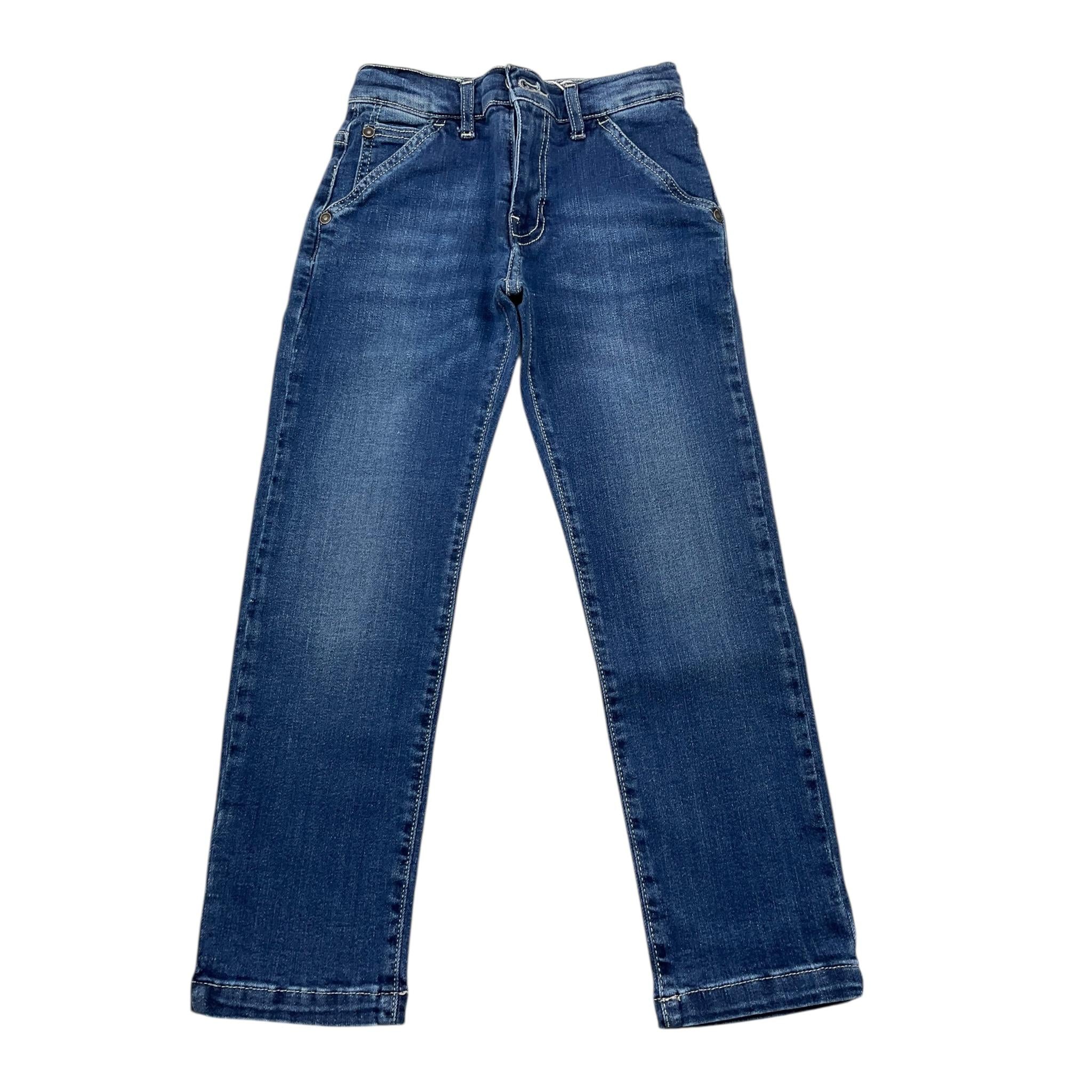 Bikkembergs Jeans Tinta Unita con Girovita Regolabile per Bambino BK3031 BLU BiKKEMBERGS 