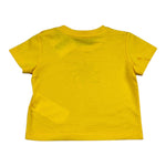 Moschino T-Shirt Girocollo Tinta Unita con Stampa per Neonata MXM047 GIALLO MOSCHINO 