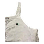 Tommy Hilfiger Top Giromanca Tinta Unita In Pizzo Sangallo per Bambina KG0KG07289 BIANCO TOMMY HILFIGER 