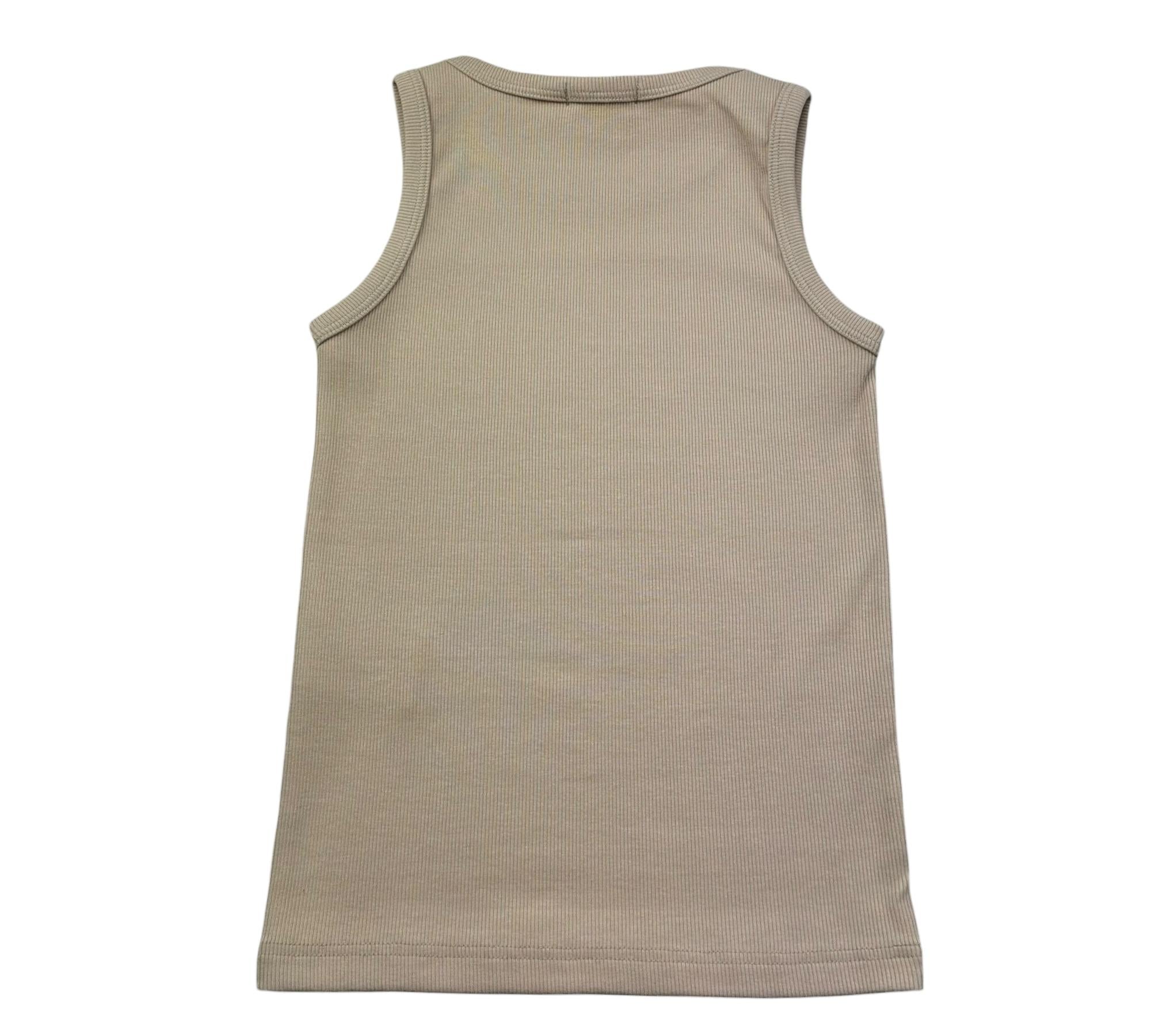 Paolo Pecora Canotta Girocollo Tinta Unita per Bambino PP4269 BEIGE PAOLO PECORA 