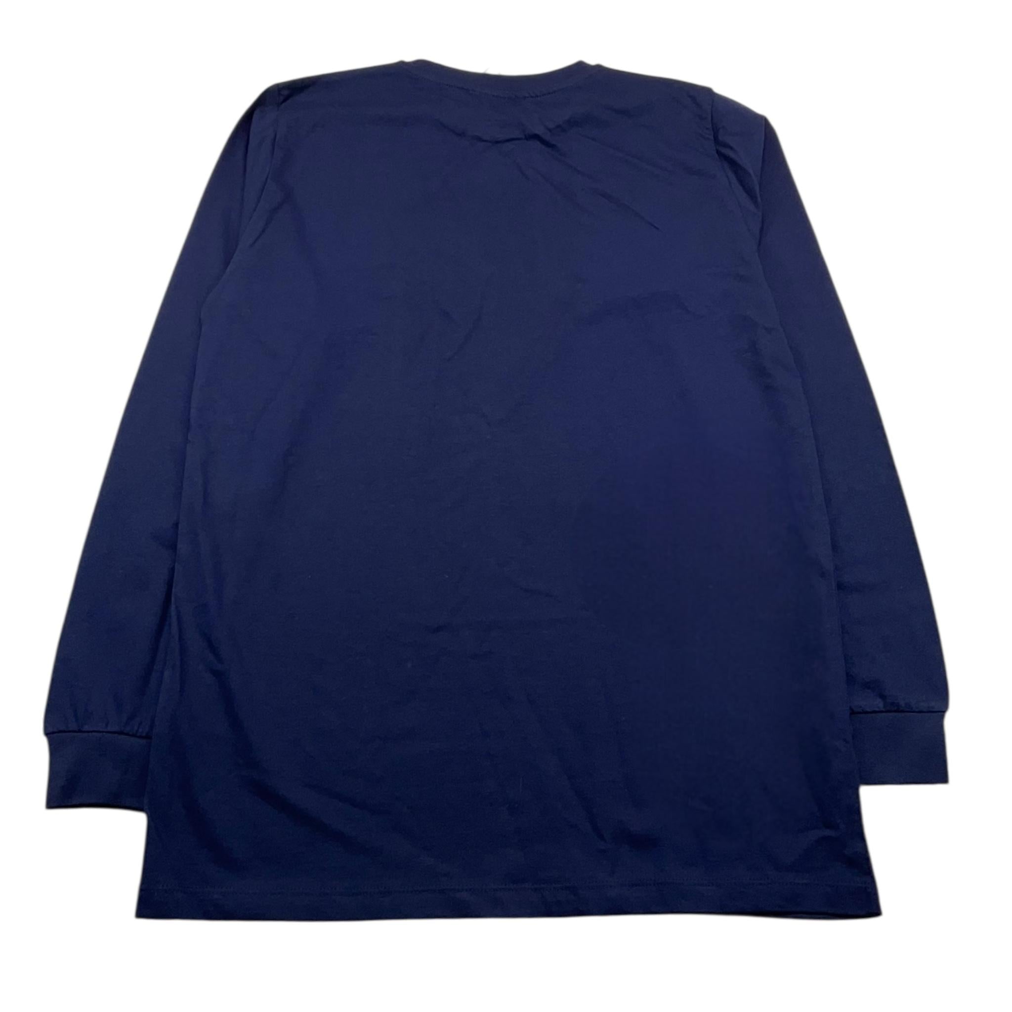CESARE PACIOTTI shirt girocollo tinta unita con stampa Blu per Bambino TSP5362J BLU CESARE PACIOTTI 