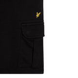 Lyle&Scott Bermuda Tinta Unita con Stampa per Bambino 48742 NERO LYLE&SCOTT 