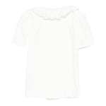 Monnalisa Camicia Tinta Unita con Colletto per Bambina 17EPAT BIANCO MONNALISA 