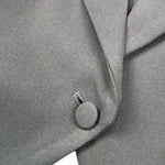 Meilisa Bai Giacca Tinta Unita con Bottoni per Bambina FL6163 NERO MEILISA BAI 