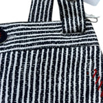 Manuel & Frank Salopette Bicolore con Fantasia A Righe per Neonato MF2199I BIANCO/BLU MANUEL & FRANK 