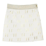 Karl Lagerfeld Gonna tinta unita con Elastico In Vita Beige per Bambina Z30584X BEIGE KARL LAGERFELD 