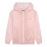 DKNY giubbino tinta unita con logo Rosa per Bambina D60041 ROSA DKNY 