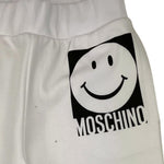 MOSCHINO pantalone modello tuta tinta unita con stampa Bianco per Bambino HUP08N BIANCO MOSCHINO 