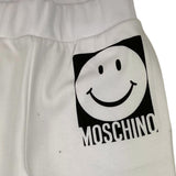 MOSCHINO pantalone modello tuta tinta unita con stampa Bianco per Bambino HUP08N BIANCO MOSCHINO 