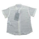 Please Camicia Mezza Manica Tinta Unita per Bambino CC37300B73J PANNA PLEASE 