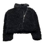 TO be too pelliccia teddy tinta unita Nero per Bambina TBT2490 NERO TO be too 