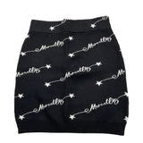 MARC ELLIS gonna tinta unita logata Nero per Bambina JMJSK00173 NERO MARC ELLIS 