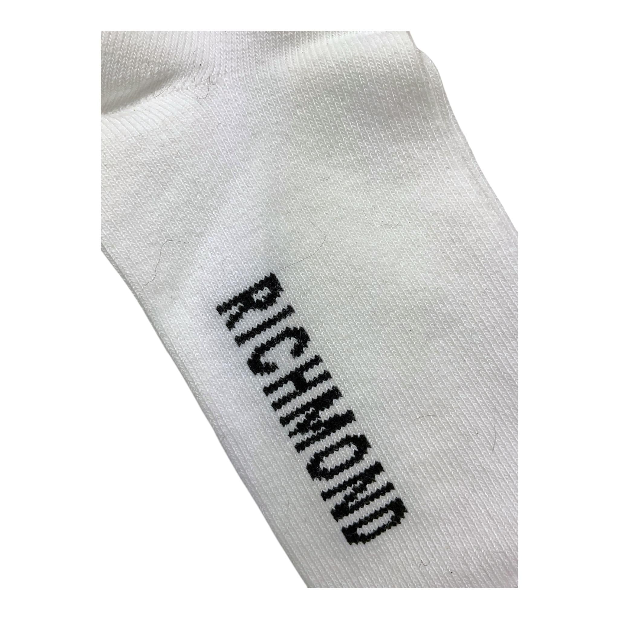 JOHN RICHMOND calzini tinta unita con logo1 Bianco per Bambino FIEE BIANCO JOHN RICHMOND 