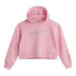 Iceberg Felpa Tinta Unita con Cappuccio E Stampa per Bambina MFICE5152J ROSA ICEBERG 