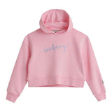 Iceberg Felpa Tinta Unita con Cappuccio E Stampa per Bambina MFICE5152J ROSA ICEBERG 